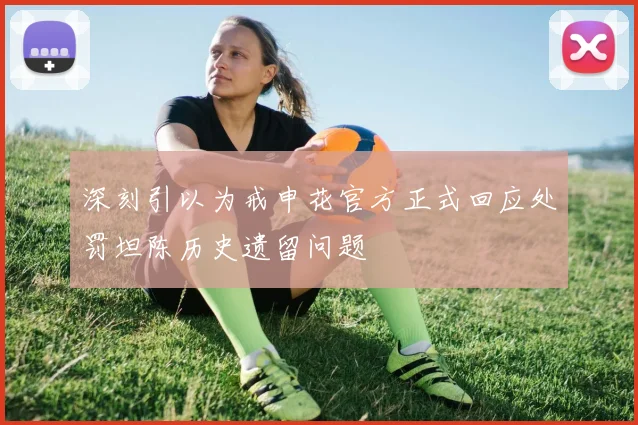 深刻引以为戒申花官方正式回应处罚坦陈历史遗留问题